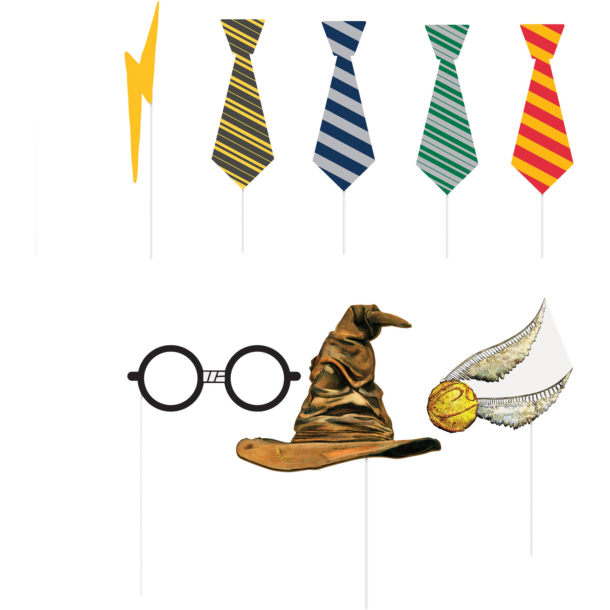 Harry Potter Photo Booth Props, 8pc